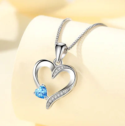 Sacred Heart Sterling Silver